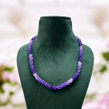 Load image into Gallery viewer, Hydro stone crystal mala necklace
