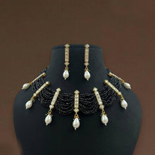 Load image into Gallery viewer, Multiple colors-Kundan Hydro Stone designer Stylish Necklace set
