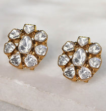 Load image into Gallery viewer, Moissanite Round Stud Premium Earrings
