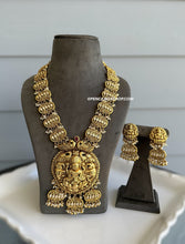 Load image into Gallery viewer, Heavy Lakshmi ji Elephant Kundan Statement premium Long Necklace set
