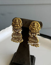 Load image into Gallery viewer, Heavy Lakshmi ji Elephant Kundan Statement premium Long Necklace set
